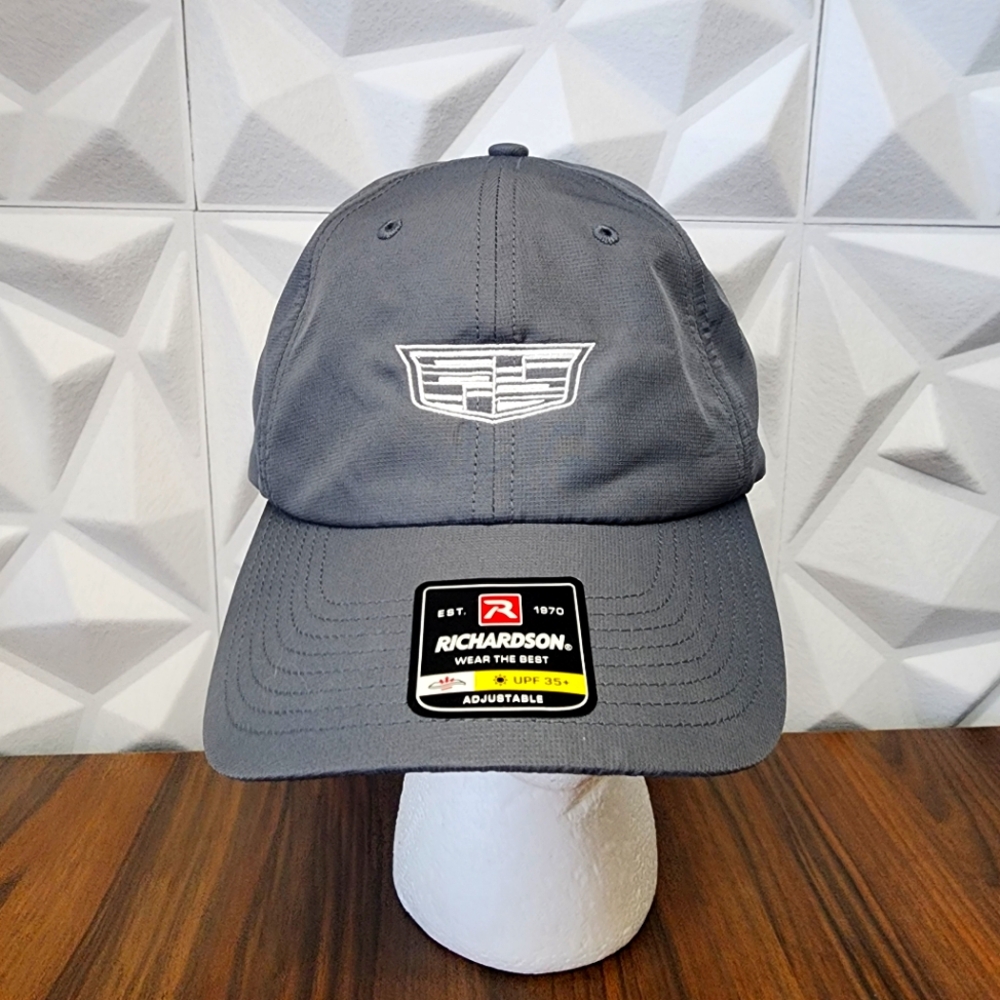 NEW Cadillac Active Lite Cap, Grey, Adjustable